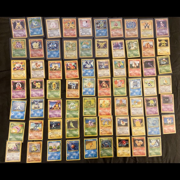 Complete Base Set Pokemon Cards (Without trainers) - Picture 2 of 13
